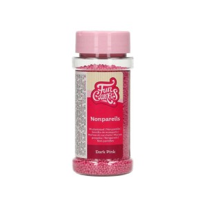 Захарна декорация FunCakes топ топ Dark pink 80 г